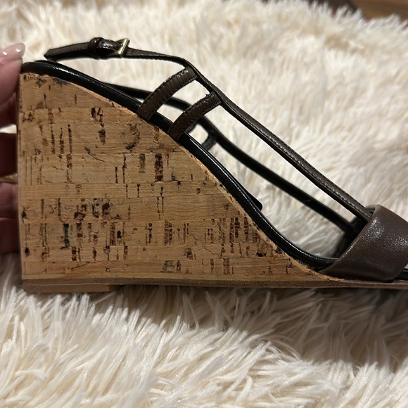 BROWN PRADA WEDGES - Picture 2 of 8